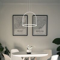 Подвесная люстра Евросвет 90322/1 белый