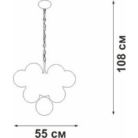 Подвесная люстра Vitaluce V49630-8/10