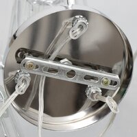 Подвесная люстра BayerLux Дейбен 9215114 (серебристый)