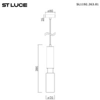 Подвесная люстра ST Luce SL1192.363.01