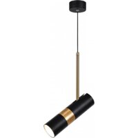 Подвесная люстра ЭРА PL33 BK/GD MR16 GU10 Б0061382 (черный/золото)