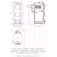 Отопительный котел Мозырьсельмаш КС-Т-50