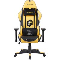 Игровое (геймерское) кресло Evolution Tactic PRO Special edition D4 (черный/желтый)