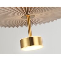 Подвесная люстра Ambrella LH72603 BR/WH (латунь/бежевый)