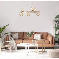 Подвесная люстра Escada Balance 1119/6S E14*40W Gold