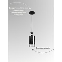 Подвесная люстра Aitin Pro НСБ 01-60-101 N5355/1H (черный)