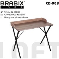 Стол для ноутбука Brabix Loft Cd-008 641863 (дуб мореный)