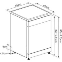 Отдельностоящая посудомоечная машина ARDO DTH1563W2