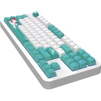 Клавиатура Red Square Alumix TKL Classic Kitsune (белый, g3ms Aquamarine)