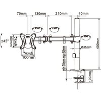 Кронштейн для монитора MasterKron UDT07-C012
