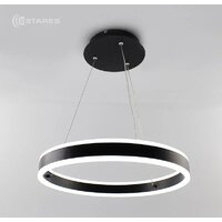 Подвесная люстра Estares Stella 64W R-APP-400x1200-BLACK/WHITE-220-IP20