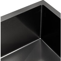 Кухонная мойка ARFEKA Eco AR 600*500 Black PVD Nano Decor Volcanic Rock