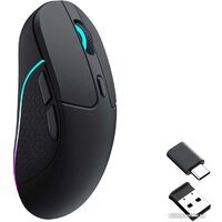 Игровая мышь Keychron M3 Wireless 1K Pixart PAW3395 (черный)