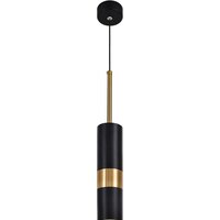 Подвесная люстра ЭРА PL33 BK/GD MR16 GU10 Б0061382 (черный/золото)