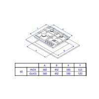 Варочная панель Weissgauff HGG 641 BEB