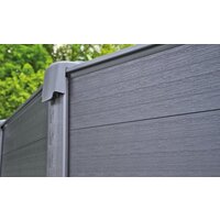 Каркасный бассейн Intex Graphite Gray Panel 26384 (478х124)
