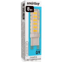 Светодиодная лампочка SmartBuy G9 8Вт 4000К SBL-G9-8-40K