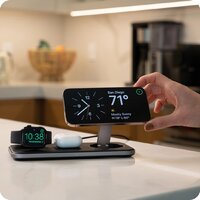 Беспроводное зарядное Satechi Qi2 Trio Wireless Charging Pad