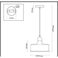 Подвесная люстра Odeon Light Bolli 4090/1