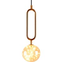 Люстра средней высоты AksHome Amber-O LED (черный)