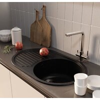 Кухонная мойка Mixline ML-GM16 551934 (ультра-черный)