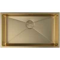 Кухонная мойка ZorG Zerox 74 U / IF PVD Gold