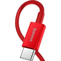 Кабель Baseus USB Type-C - Lightning CATLYS-A01 (1 м, черный)