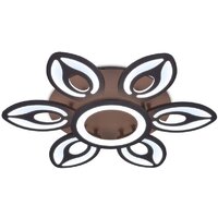 Припотолочная люстра Ambrella light FA463/6+1 CF (кофе)