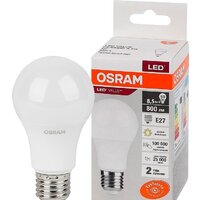 Светодиодная лампочка Osram LV CL A75 10 SW/830 230V E27 10X1 RU