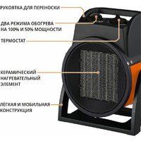 Электрическая тепловая пушка MaxPiler MEH-3001