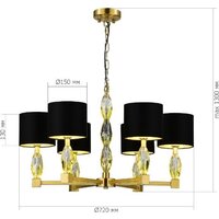 Подвесная люстра ST Luce SL1759.303.06
