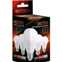 Светодиодная лампочка Ultra LED A60 E27 10 Вт 3000 К [LEDA6010WE273000K]