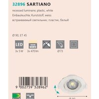 Точечный светильник Eglo Sartiano 32896
