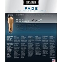 Машинка для стрижки волос Andis Fade Adjustable Blade Clipper US-1