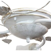 Припотолочная люстра Элетех Глория 131 НПБ 01-3х60-111 Е14 1005402940 (белый/золото)