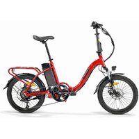 Электровелосипед Eltreco Flex (красный)