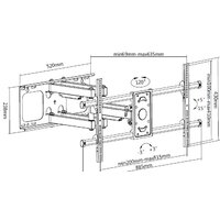 Кронштейн для телевизора Digis DSM-P4986