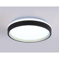 Припотолочная люстра Ambrella light Orbital FZ604 BK/GD (черный/золото)