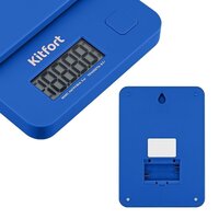 Кухонные весы Kitfort KT-817-5 (синий)