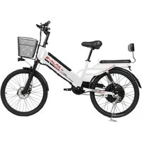 Электровелосипед SameBike Е-Alfa New SB-E-ALFA350-36/10 (белый)