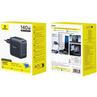 Сетевое зарядное Baseus EnerFill FH11 140W E0121J00 (черный)