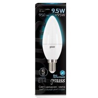 Светодиодная лампочка Gauss LED Candle E14 9.5 Вт 4100 К 103101210