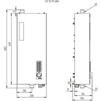 Отопительный котел GTM Classic E100-12