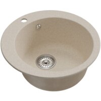 Кухонная мойка Mixline ML-GM13 551893 (бежевый)