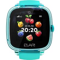 Детские умные часы Elari KidPhone Fresh 4G (бирюзовый)