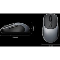 Мышь Keychron BM24 Wireless (серый)