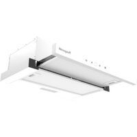 Кухонная вытяжка Weissgauff TEL 600 2M Touch White Glass