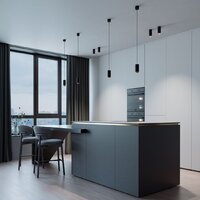 Подвесная люстра Elektrostandard Nubis GU10 50122/1 (черный/золото)