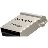USB Flash Maxvi MM 64GB (серебристый)