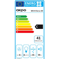 Кухонная вытяжка Akpo Clarus eco 60 WK-4 (белый)